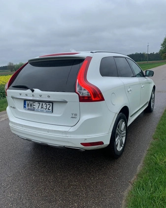 Volvo XC 60 cena 73500 przebieg: 156440, rok produkcji 2016 z Węgrów małe 37